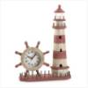 Wood Lighthouse Clock 