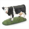 Porcelain Cow Figurine 