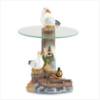 Seagull Mini-Table with Glass Top 