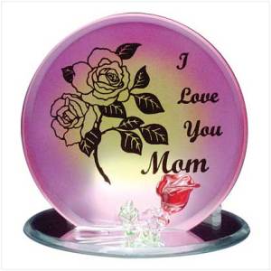“I Love Mom” Plaque 