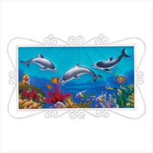 Undersea Dolphin Painting 