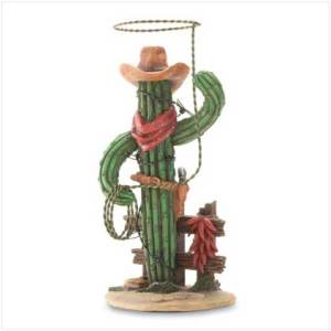 Cactus Cowboy With Lasso 