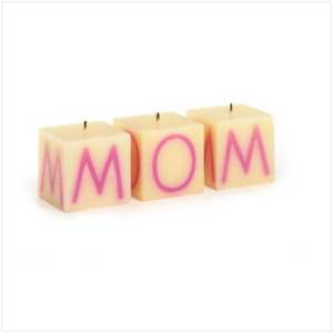Mom Cube Candles Set 