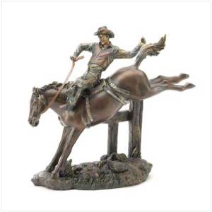Liberty Bronze Cowboy Bronco 