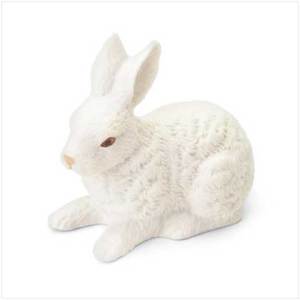 Porcelain Rabbit Figurine 